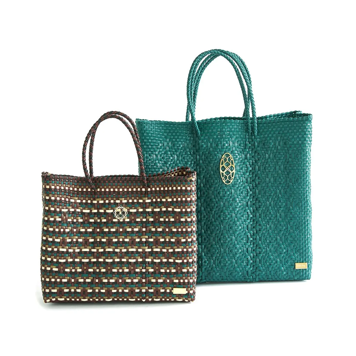 MEDIUM EMERALD GREEN TOTE BAG