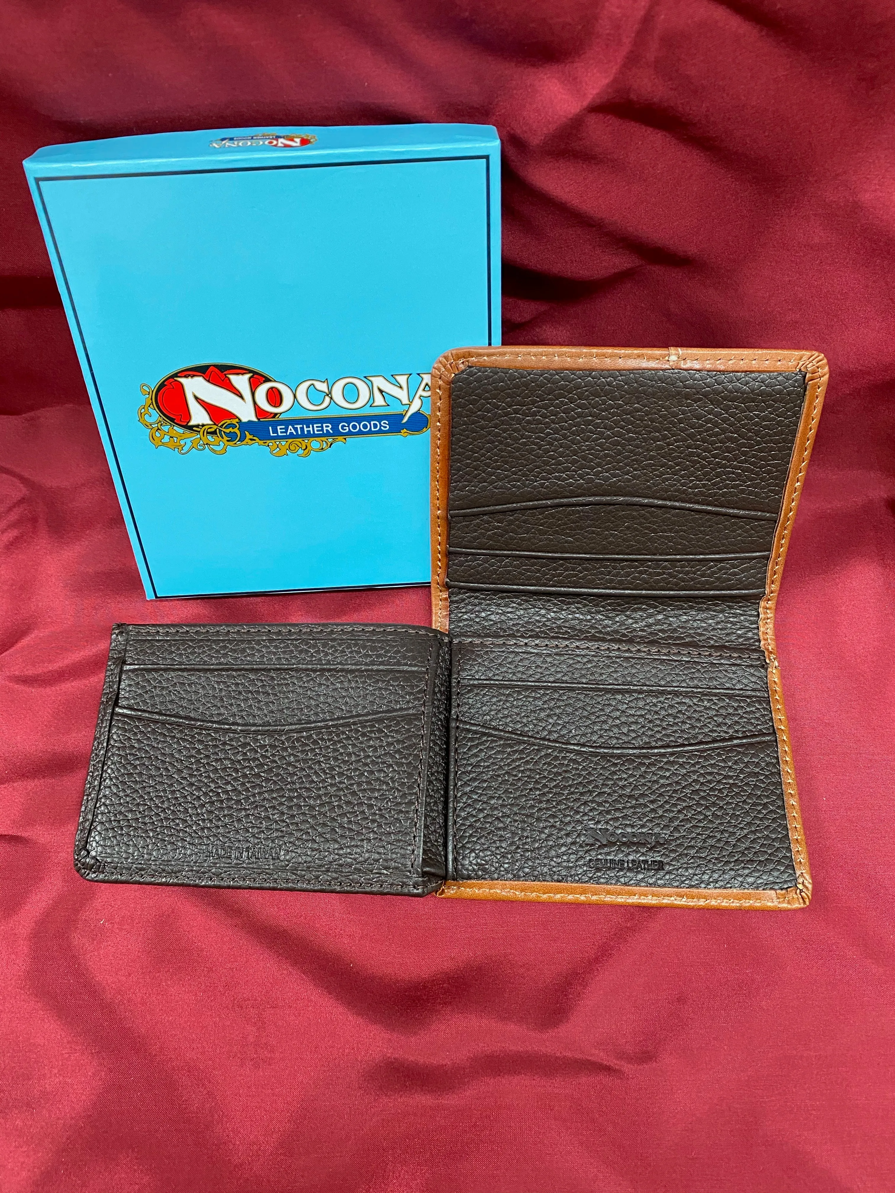 MENS NOCONA BEADED BIFOLD WALLET