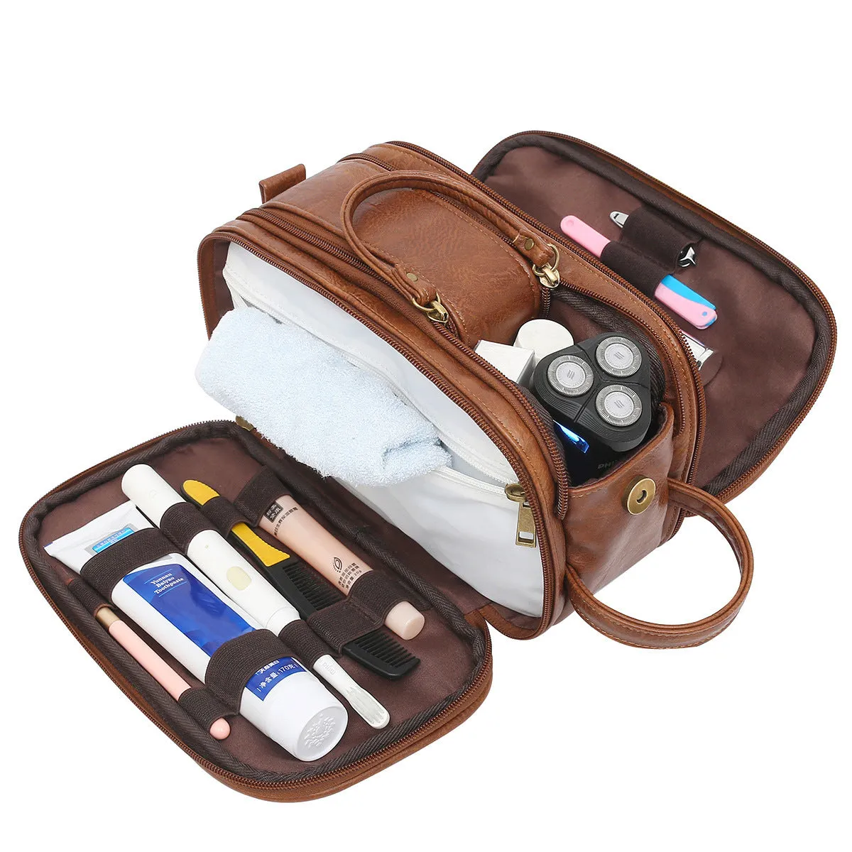 Men's Toiletry Bag Travel Organizer Cosmetic Bag