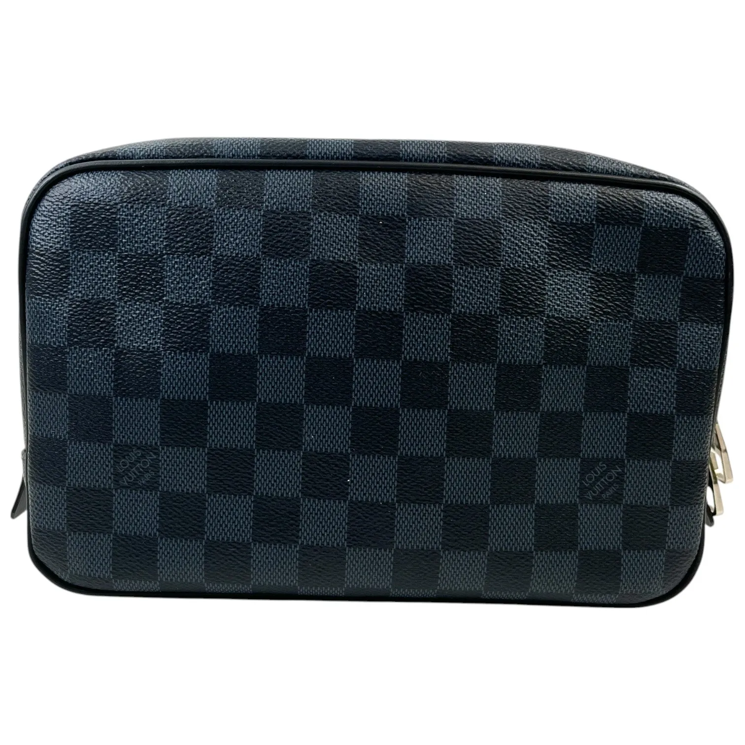 Men's Toiletry Pouch Gm Damier Cobalt Toiletry Bag Navy