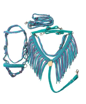 Mermaid bitless fringe Tack set