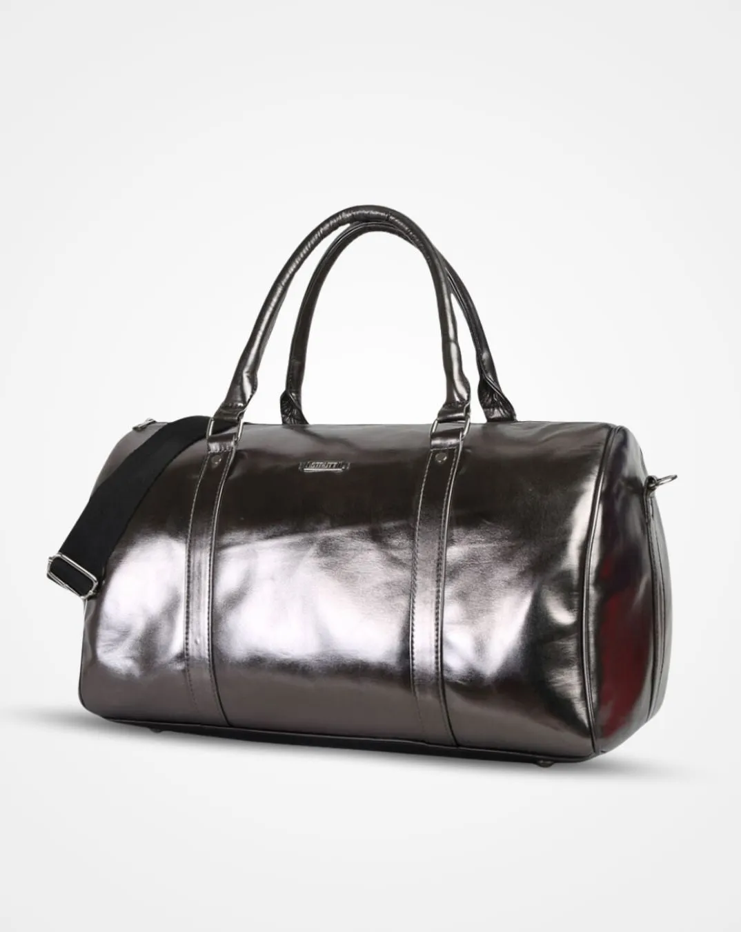 METALLIC SILVER CABIN BAG - CARRY-ON LUGGAGE