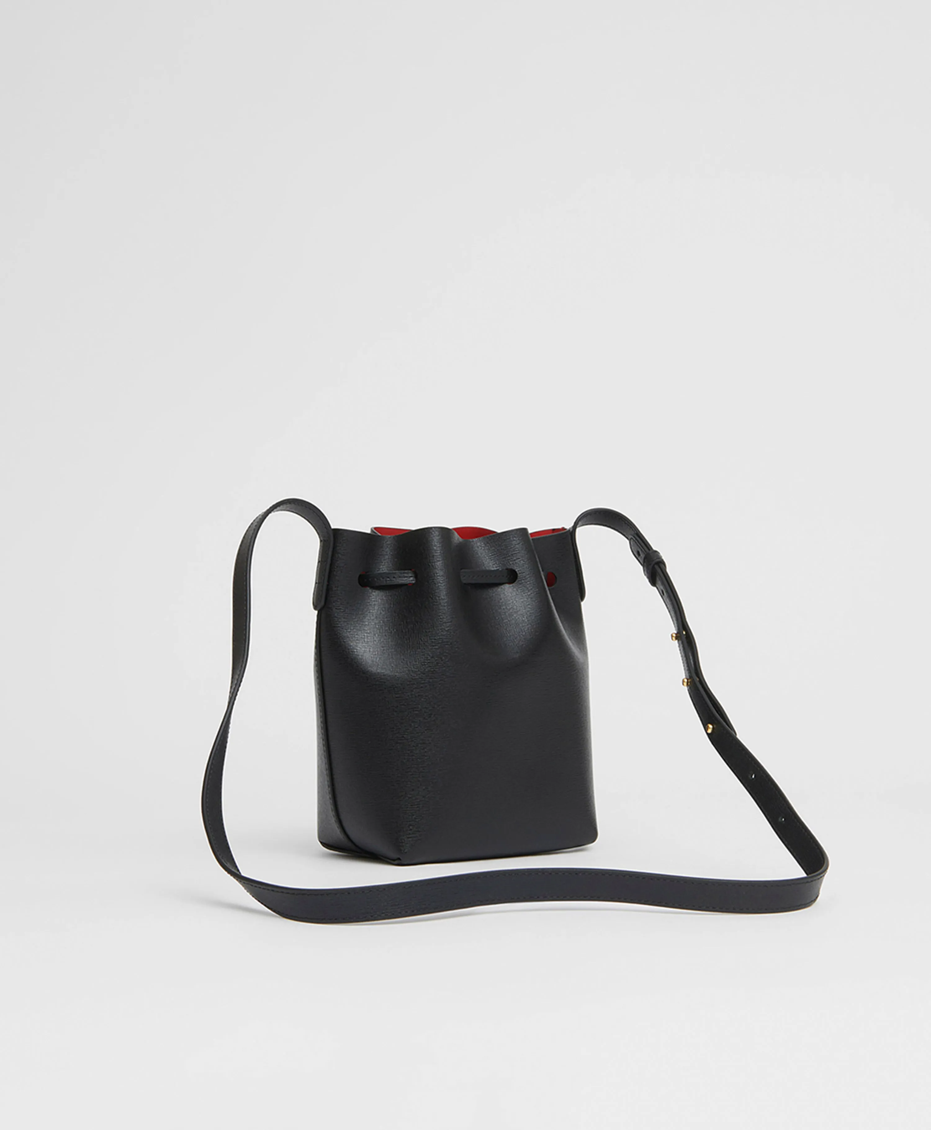 Mini Mini Bucket Bag - Black/Flamma