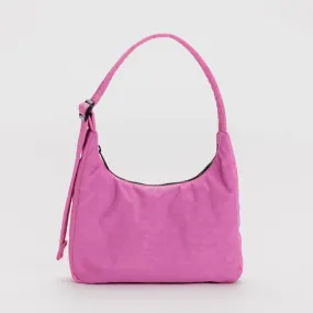 Mini Nylon Shoulder Bag - Extra Pink