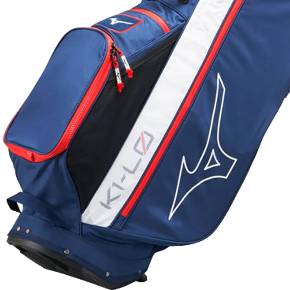 Mizuno K1-LO Stand Bag - Navy/Red