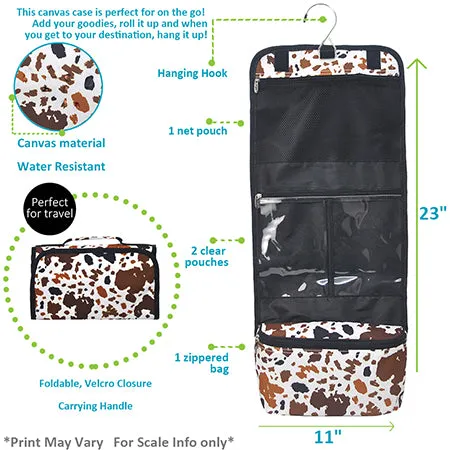 Mocha Cow NGIL Traveling Toiletry Bag