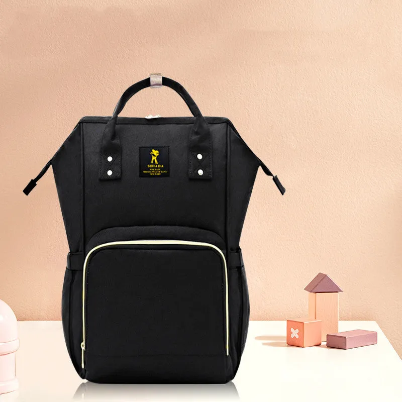 Mommy New Fashion Trendy Moms Shoulders Mother And Baby Backpack