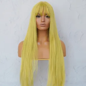 MONTANA Lime Fringe Wig