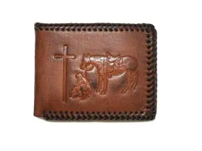 N5413908 - Nocona Bi-Fold Wallet - Cowboy Prayer