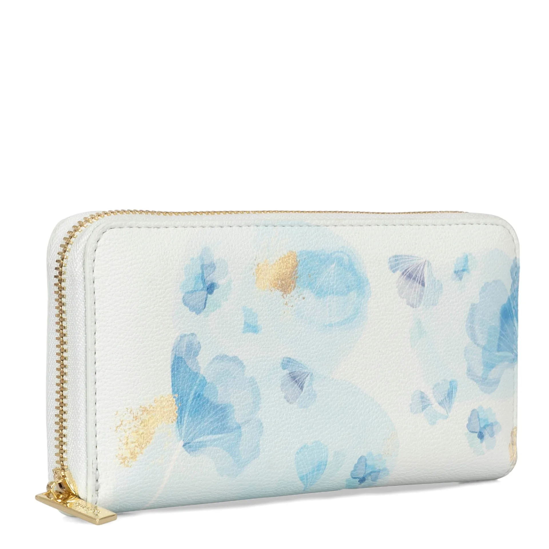 Nora RFID Floral Zip-Around Wallet