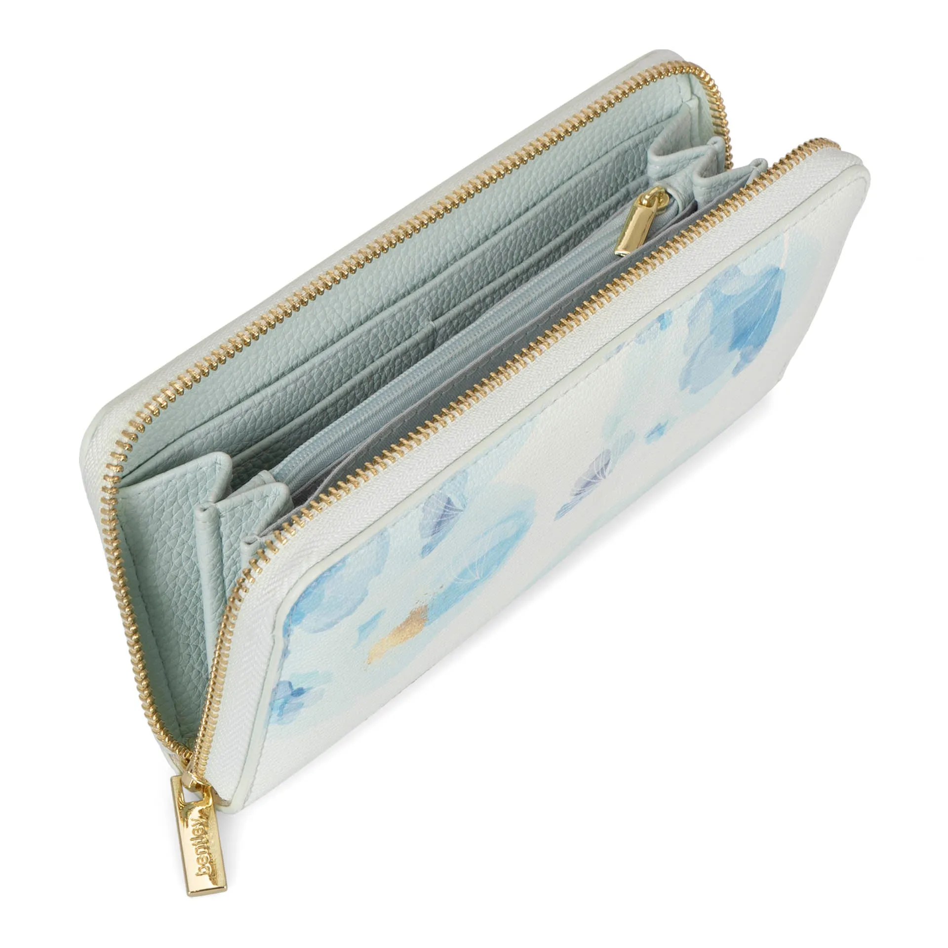 Nora RFID Floral Zip-Around Wallet