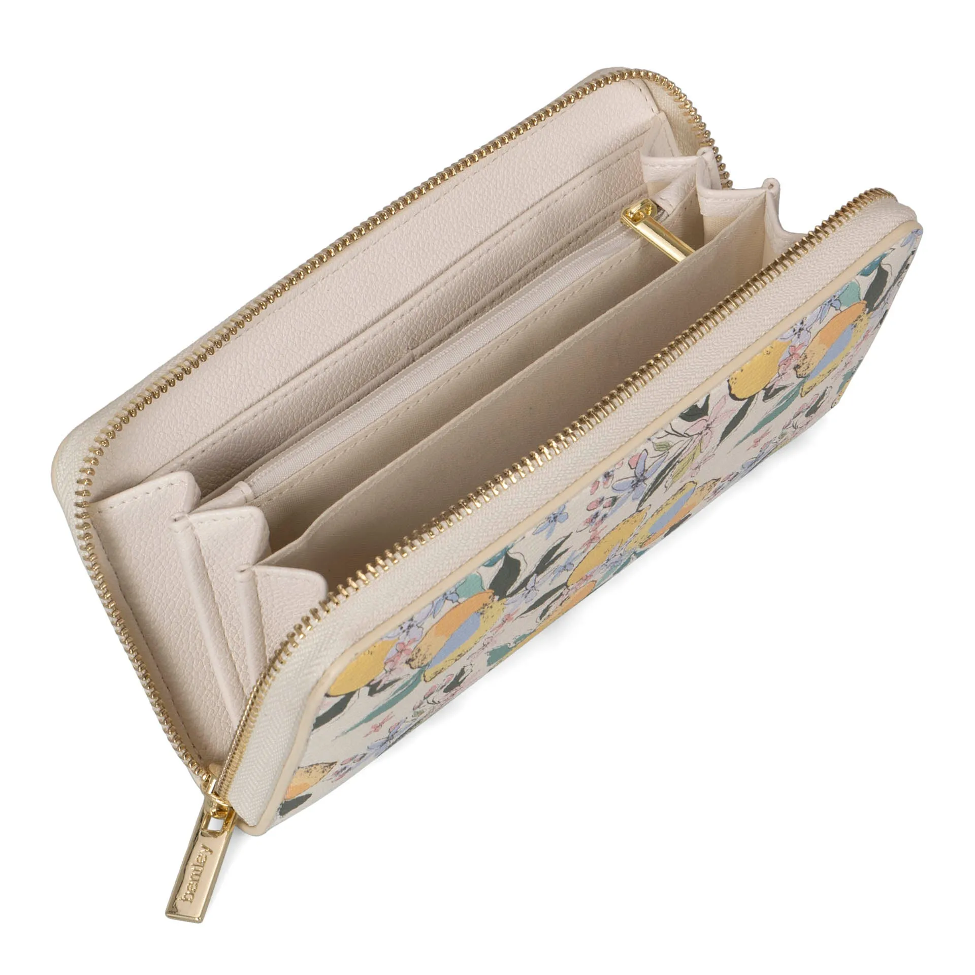 Nora RFID Floral Zip-Around Wallet