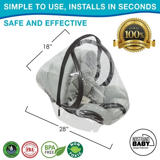 Nostrand Baby Car Seat Rain Cover