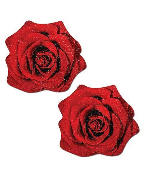 Pastease Glitter Velvet Blooming Rose - Red O-s