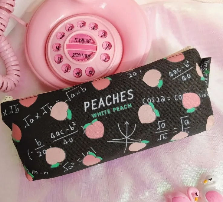 Peaches Makeup Bag