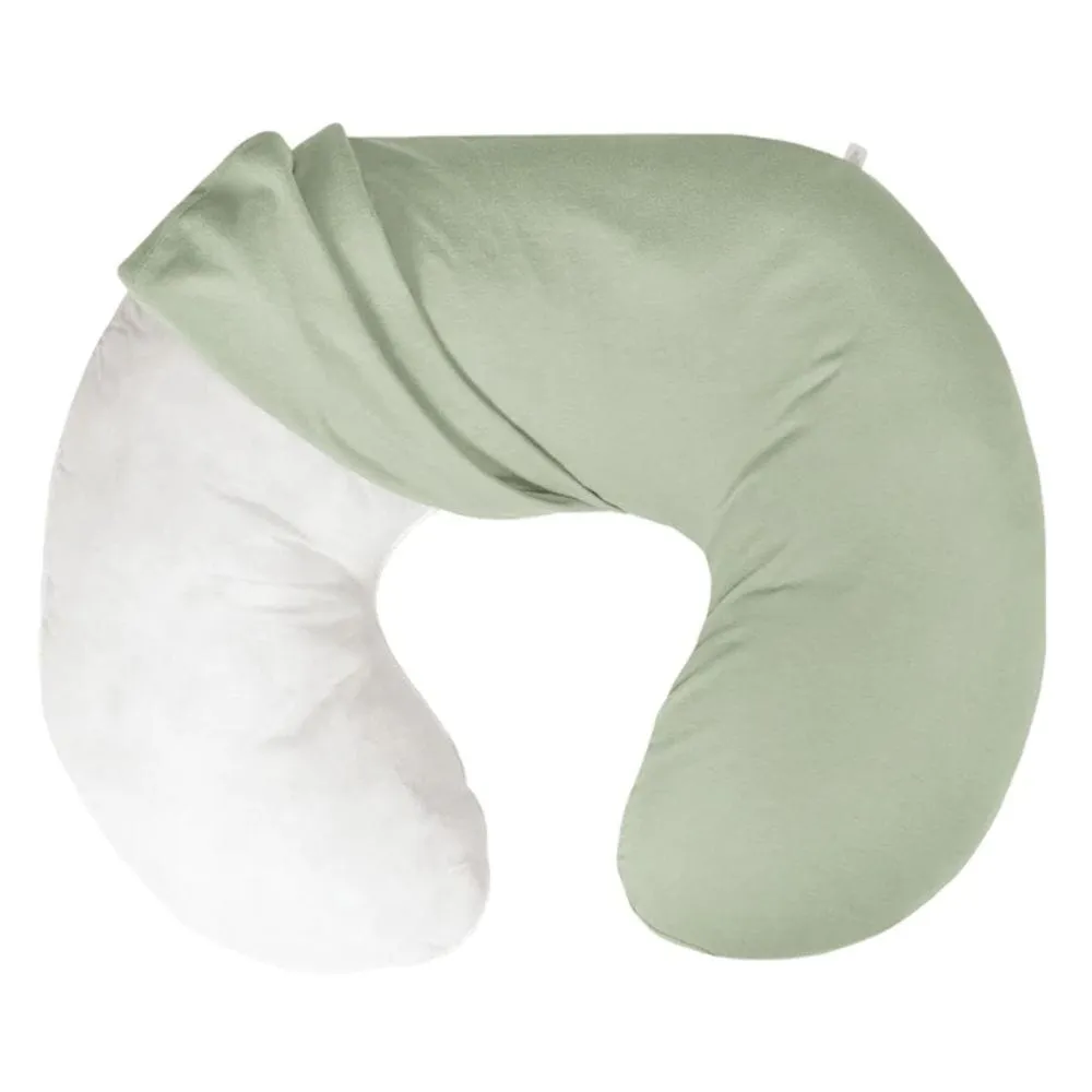 Perlimpinpin Small Bamboo Nursing Pillow - Moss Green