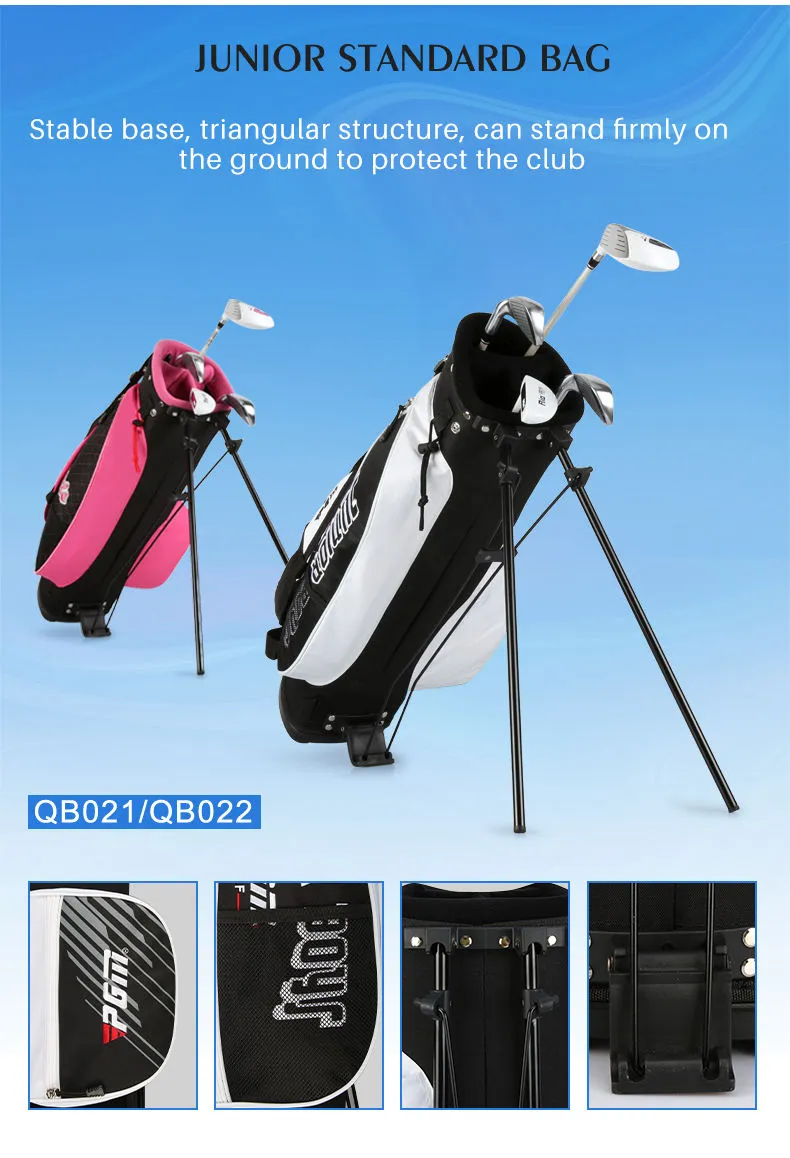 PGM Black-White Junior Stand Bag