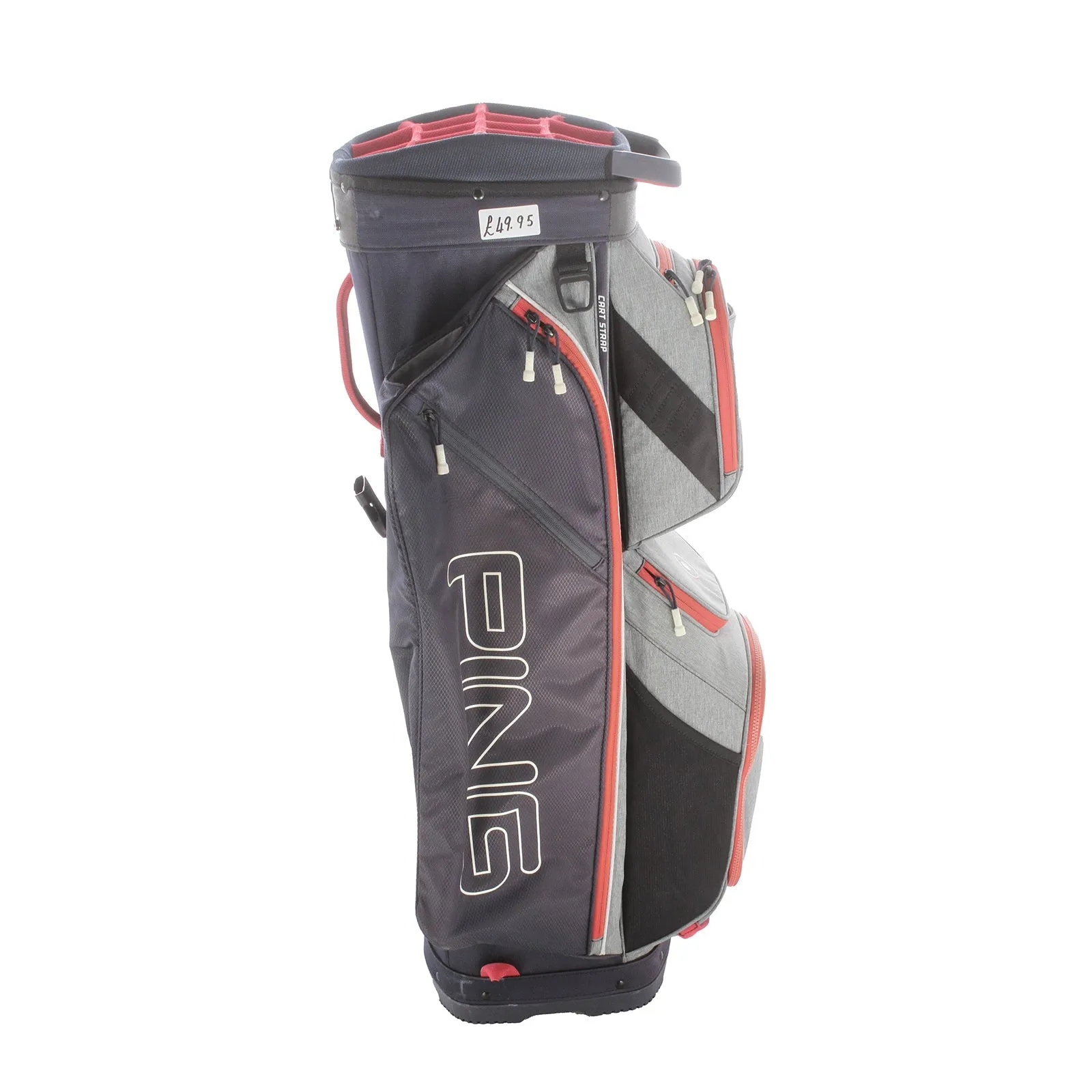 Ping Traverse Cart Bag - Blue/Grey/Red