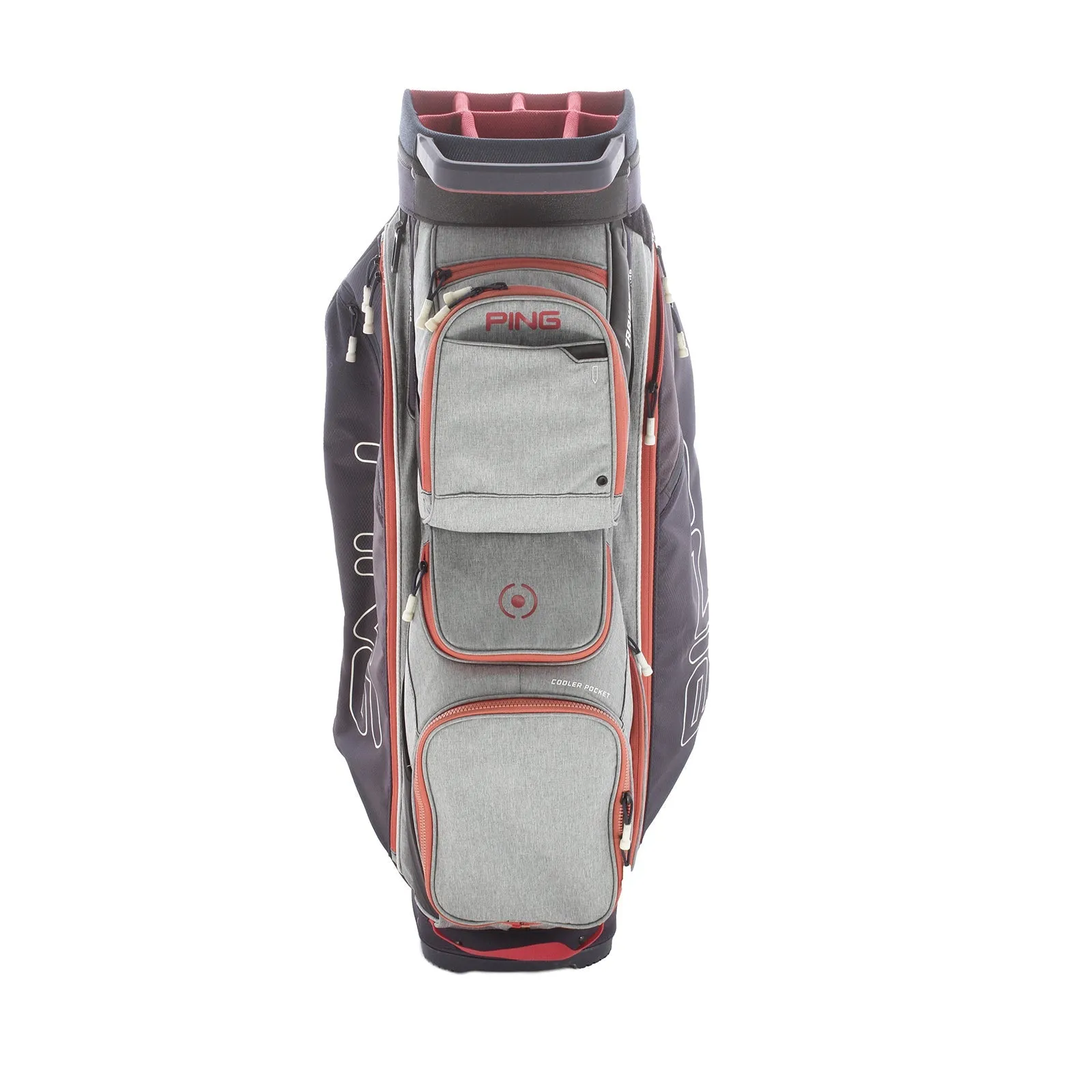 Ping Traverse Cart Bag - Blue/Grey/Red