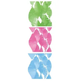 Pink Dinosaur Fringe Garland Backdrop Pack