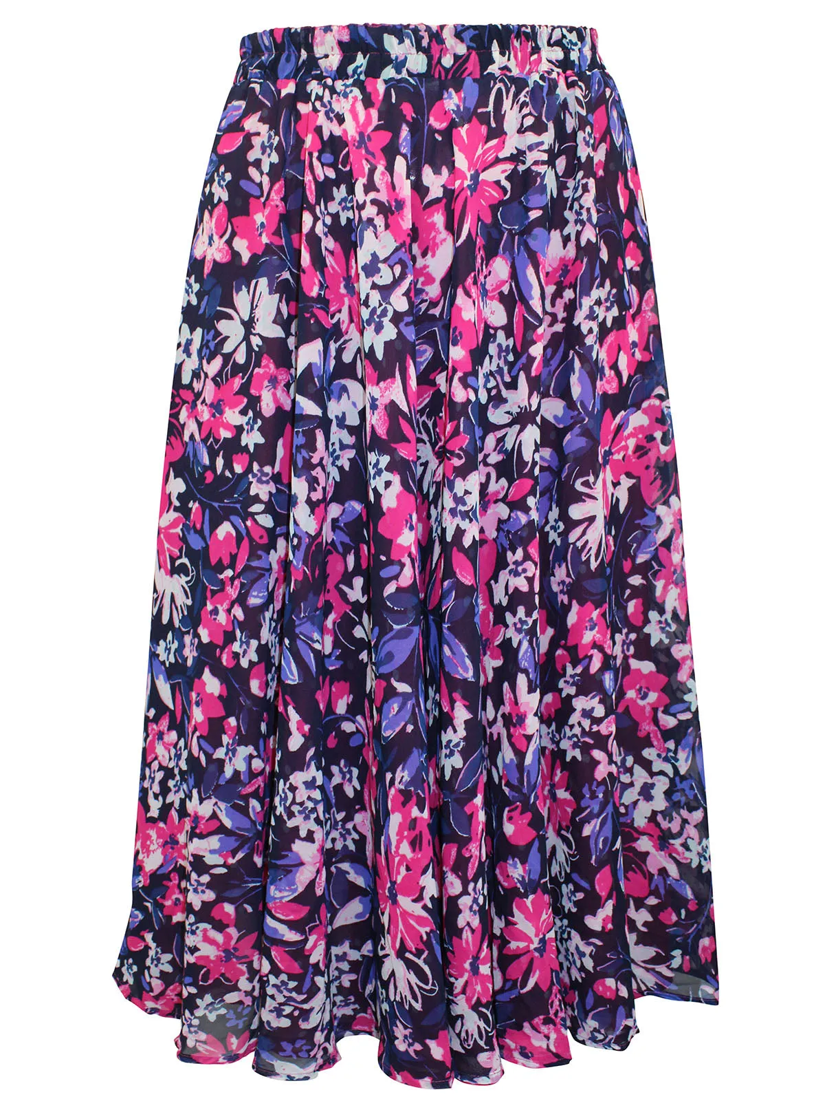 Pink Reversible Printed Pull On Skirt