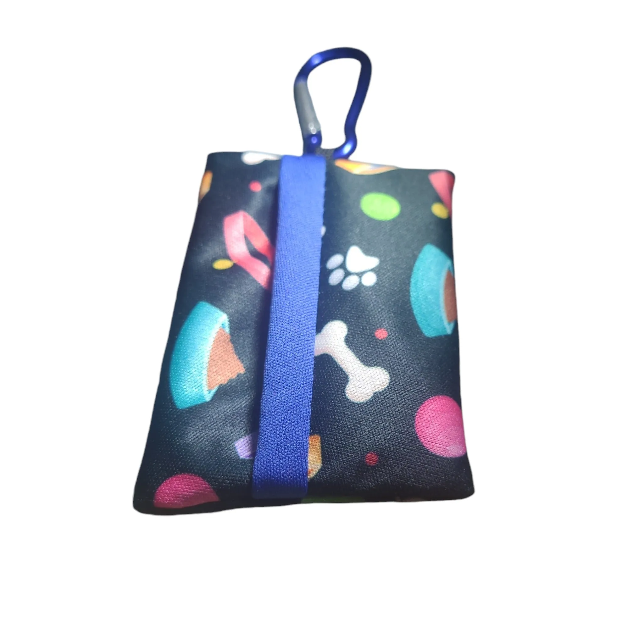 Poo Bag Pouches -Playful Dog Print