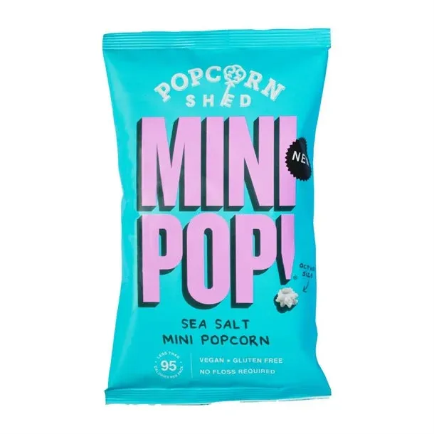 Popcorn Shed Sea Salted Mini Pop! Single Serve Bag 20G