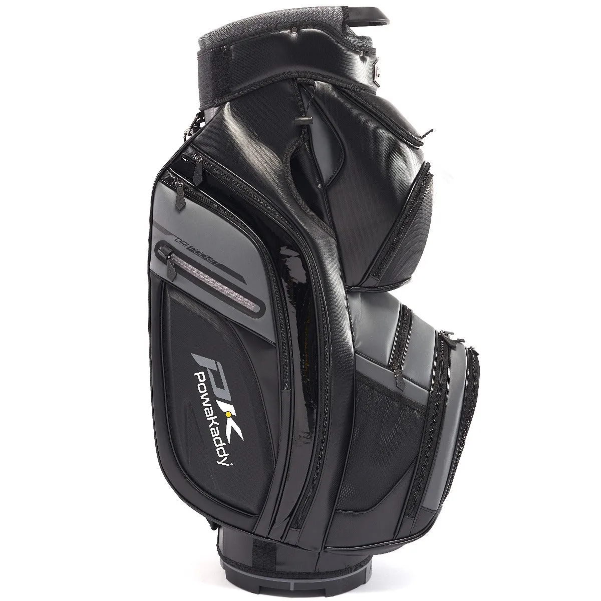 PowaKaddy Premium-Tech Cart Bag - Black/Gun Metal/Grey