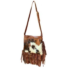 Pranee Leather Artisan Bag, Cheyenne Savannah Bag, Brown