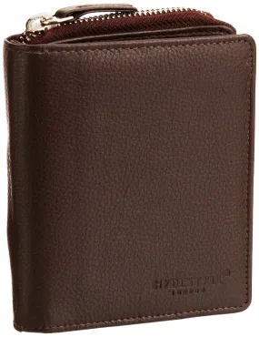 Pratico - women leather trifold wallet #LW01 Brown