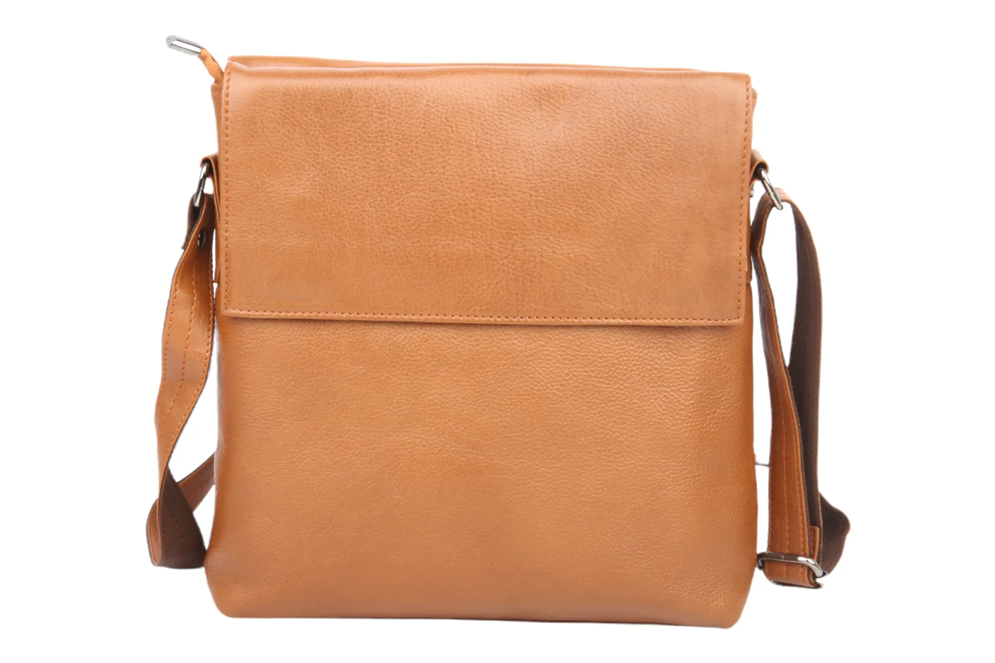 Premium Leather Messenger Bag 997427 (TAN)