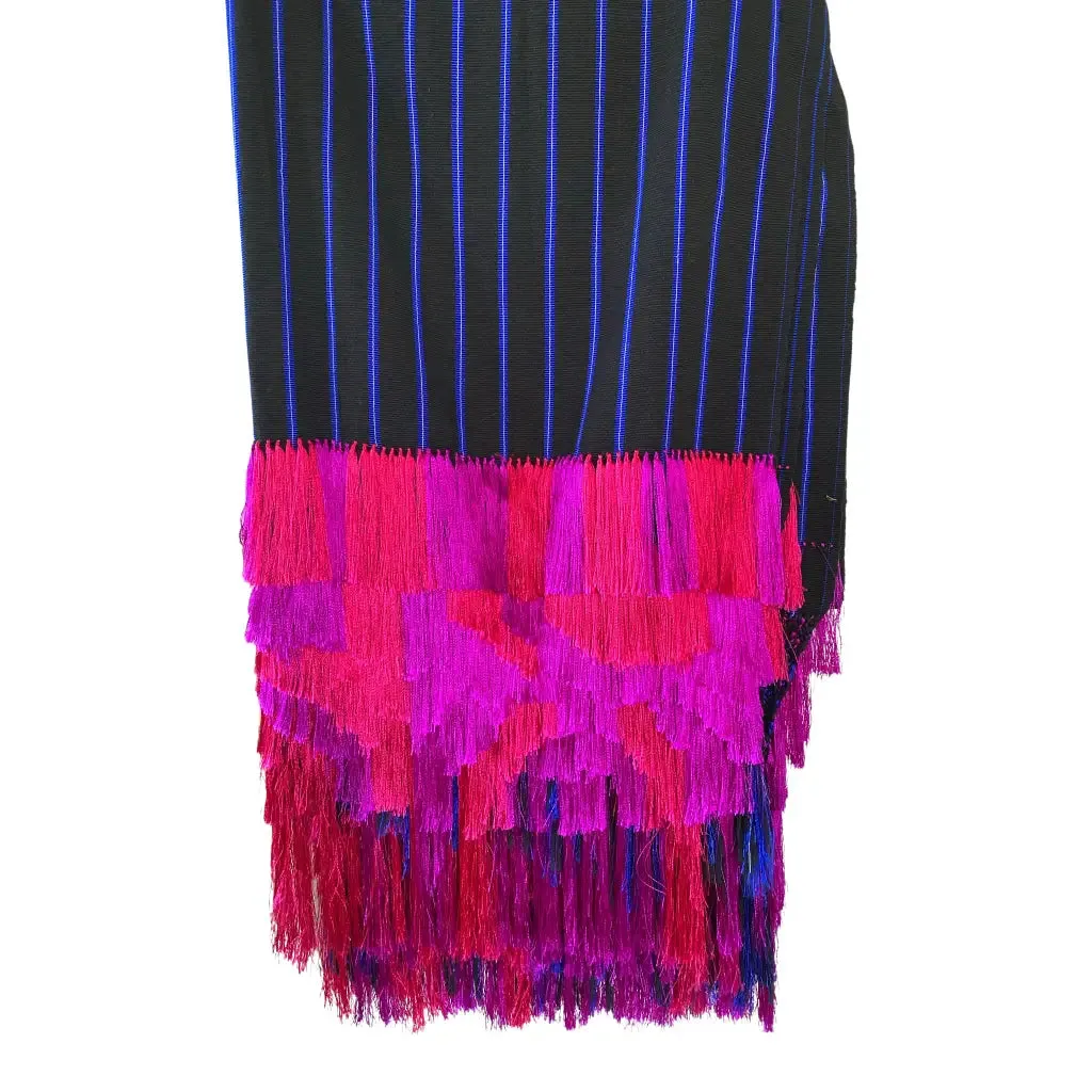 Purepecha rebozo with fringe