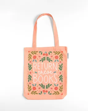 Return These Books Tote Bag