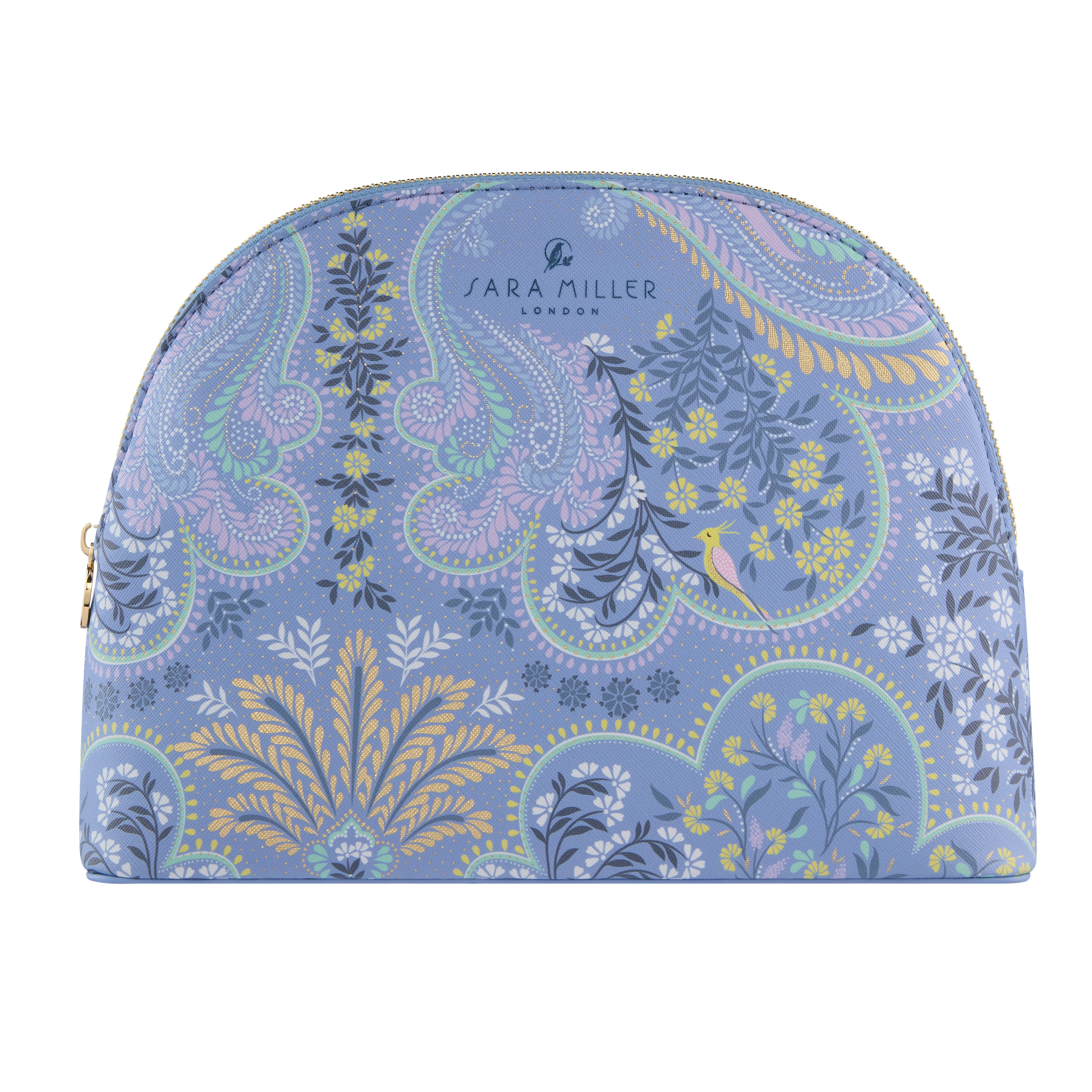 Savannah Blue Cosmetic Bag - Large