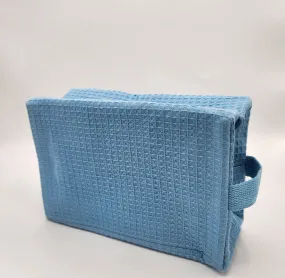 Sea Foam Waffle Toiletry Bag