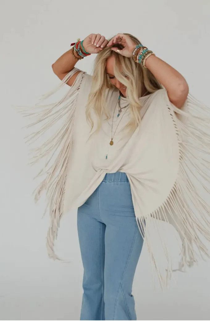 Showstopper Fringe Top - Three Bird Nest