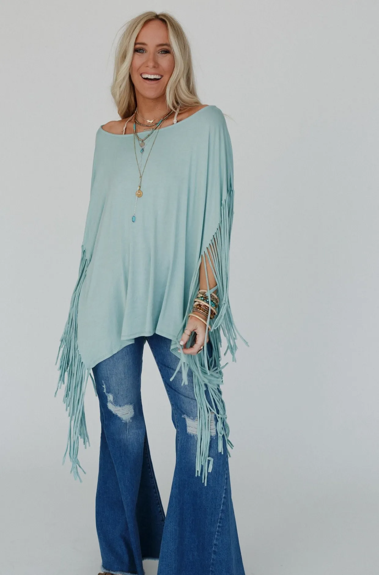 Showstopper Fringe Top - Three Bird Nest