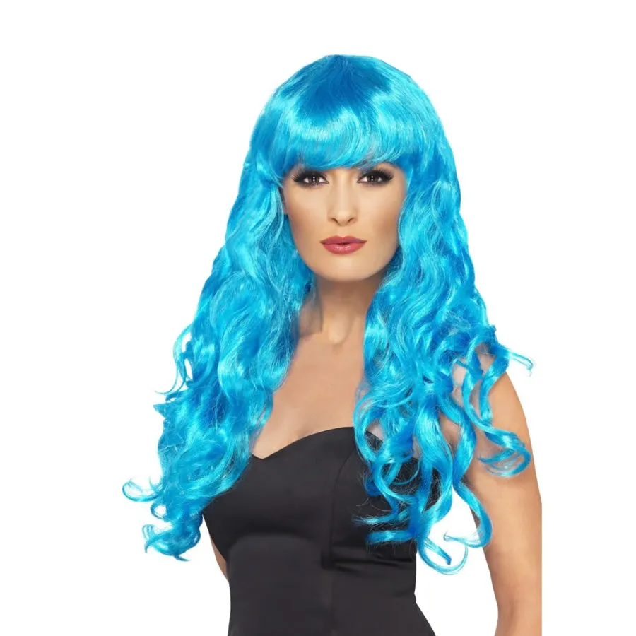 SIREN BLUE WIG LONG