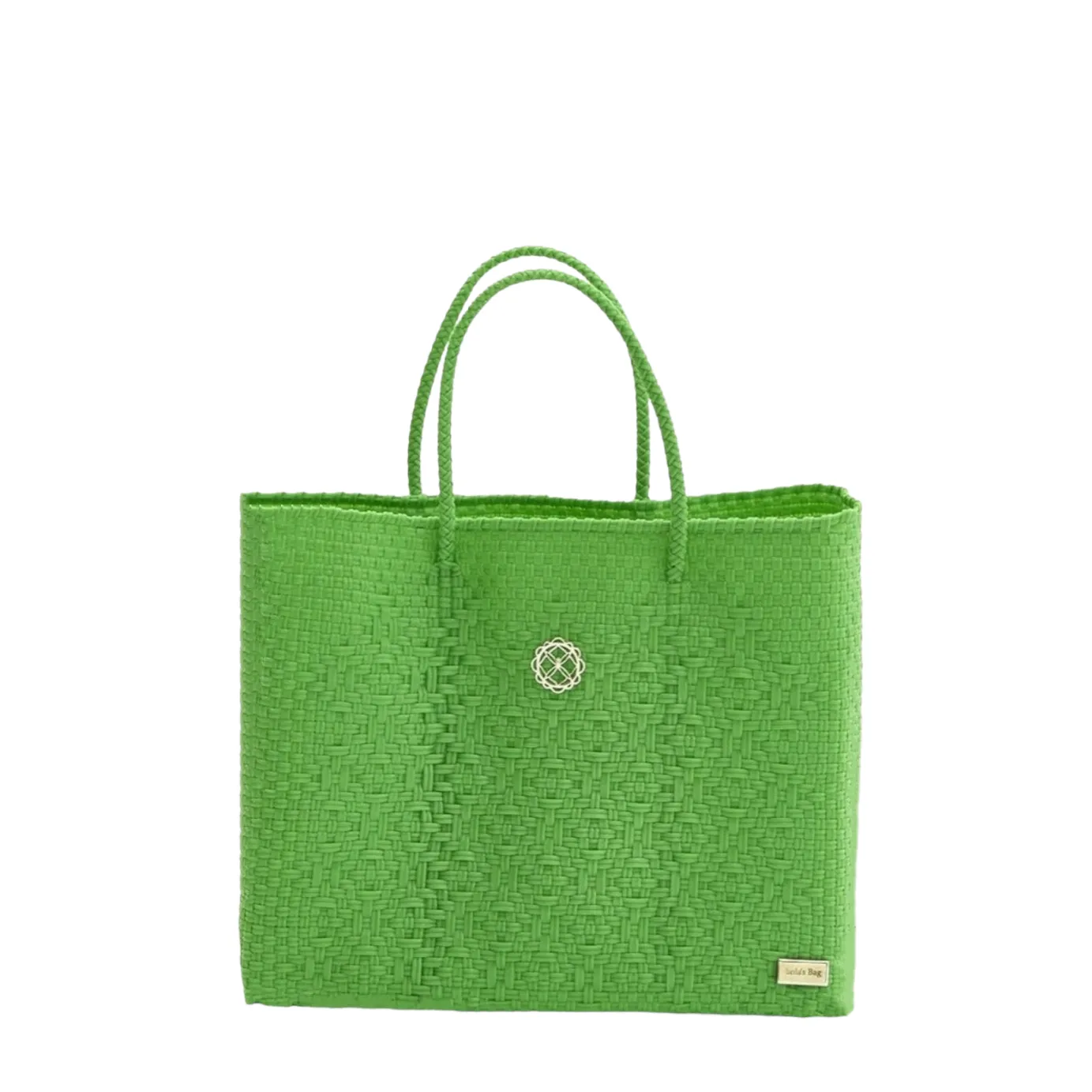 SMALL GREEN TOTE BAG