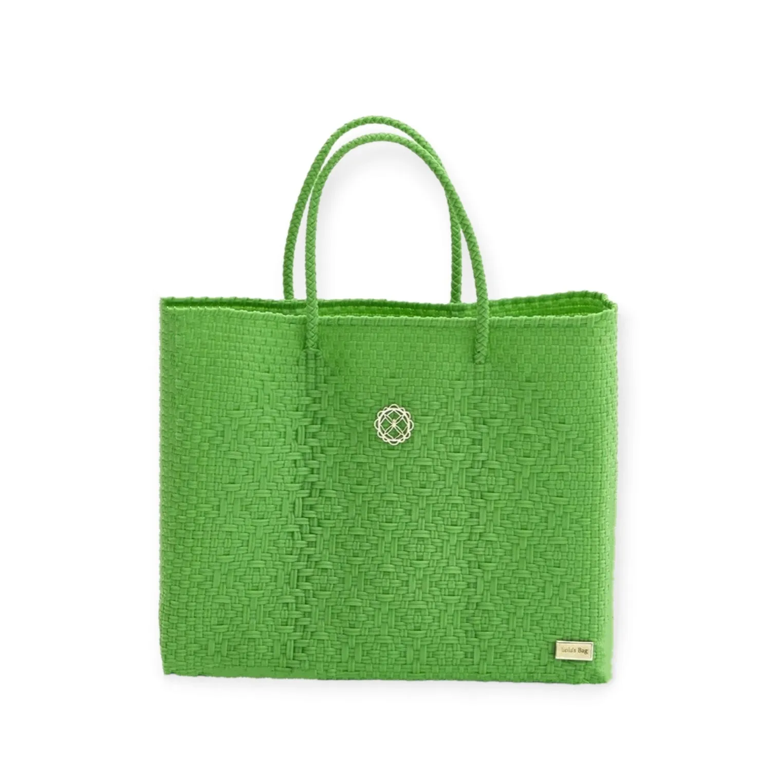 SMALL GREEN TOTE BAG