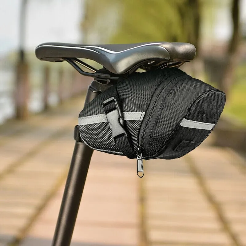 SMAXPro™ Waterproof Bicycle Tail Bag: Bike Saddle, Under-Seat Storage Pouch