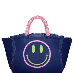 Smile Fringe Canvas Bag