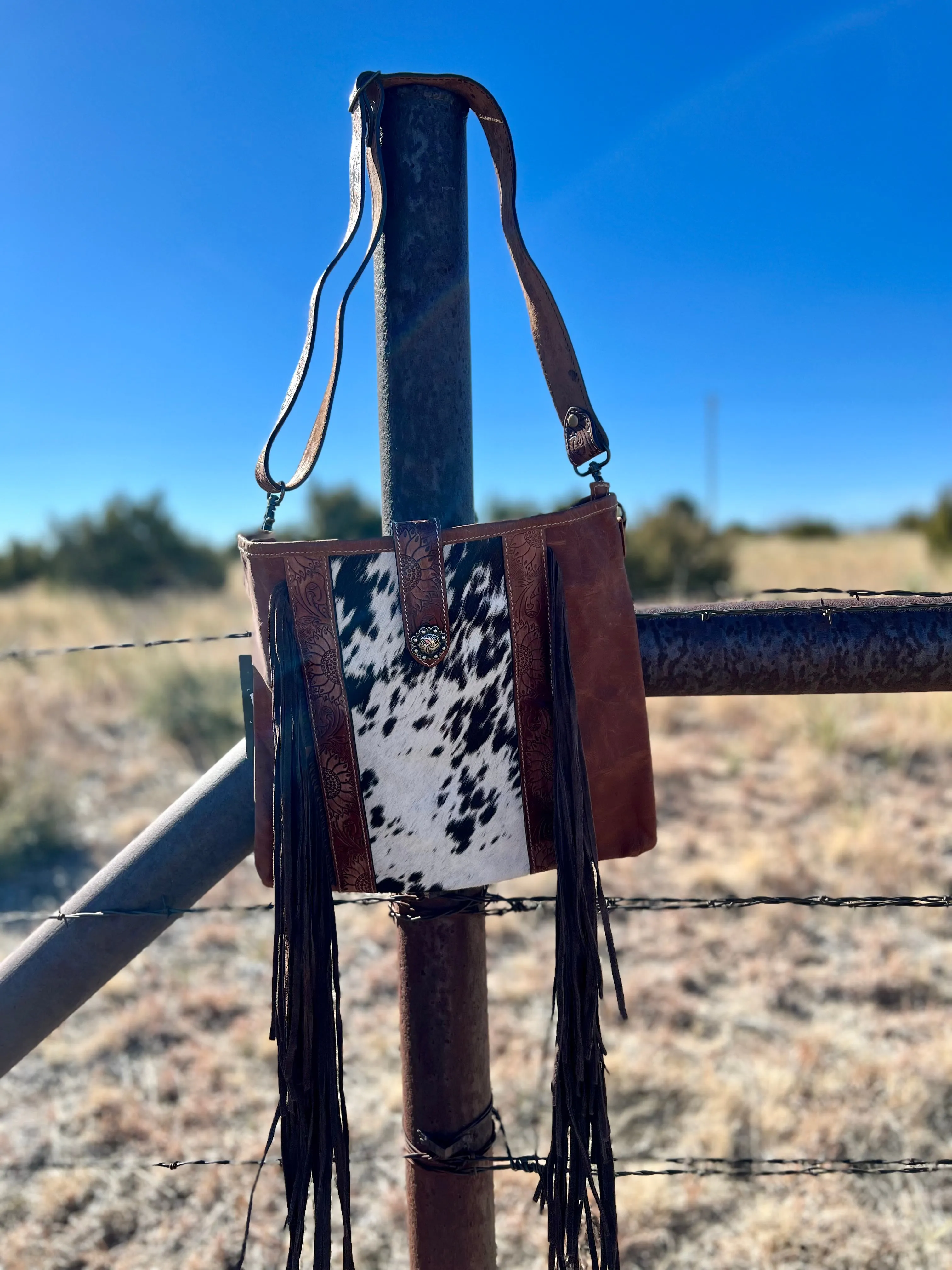 Spotted Sunflower Shoulder Bag*