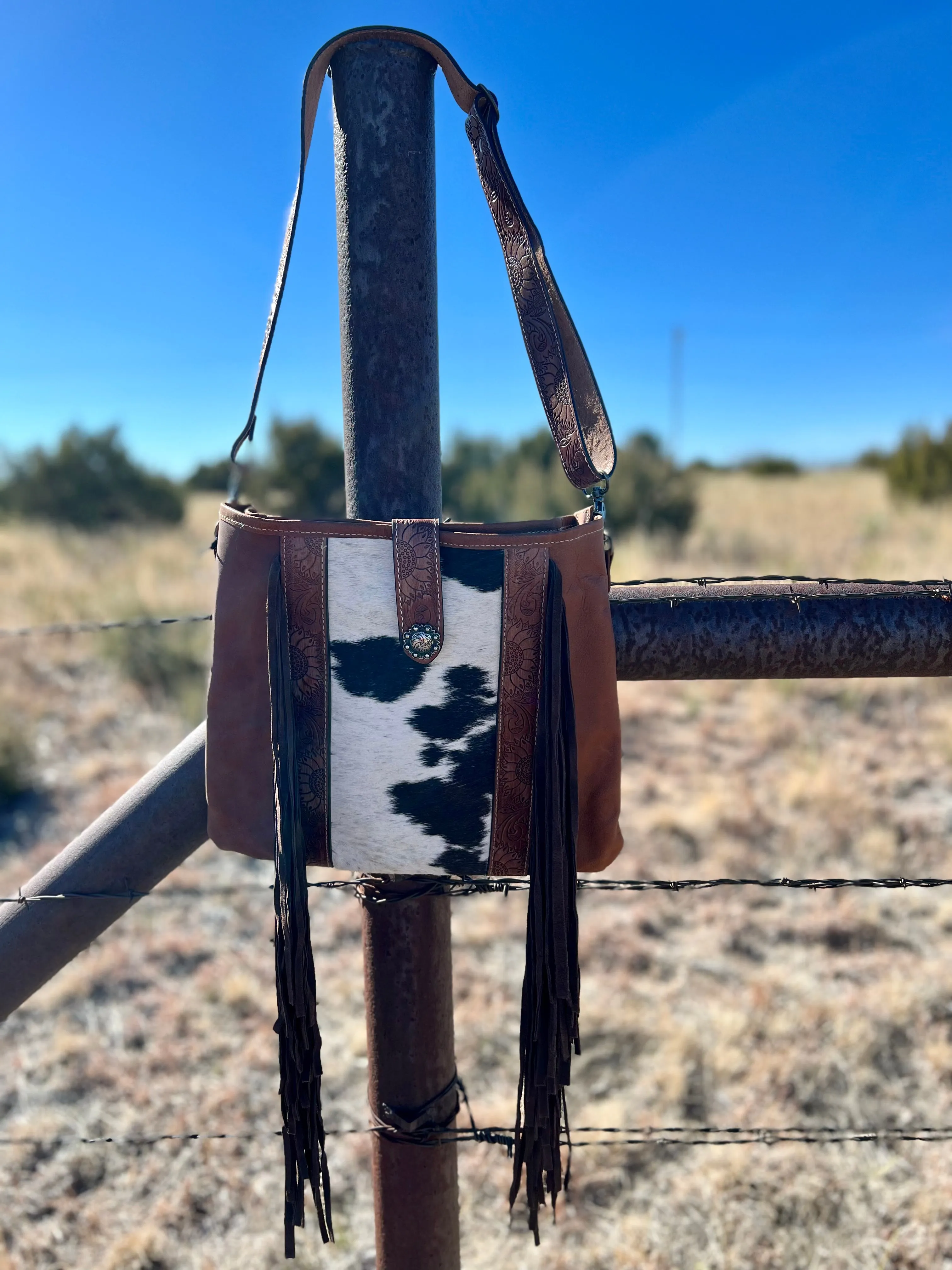 Spotted Sunflower Shoulder Bag*