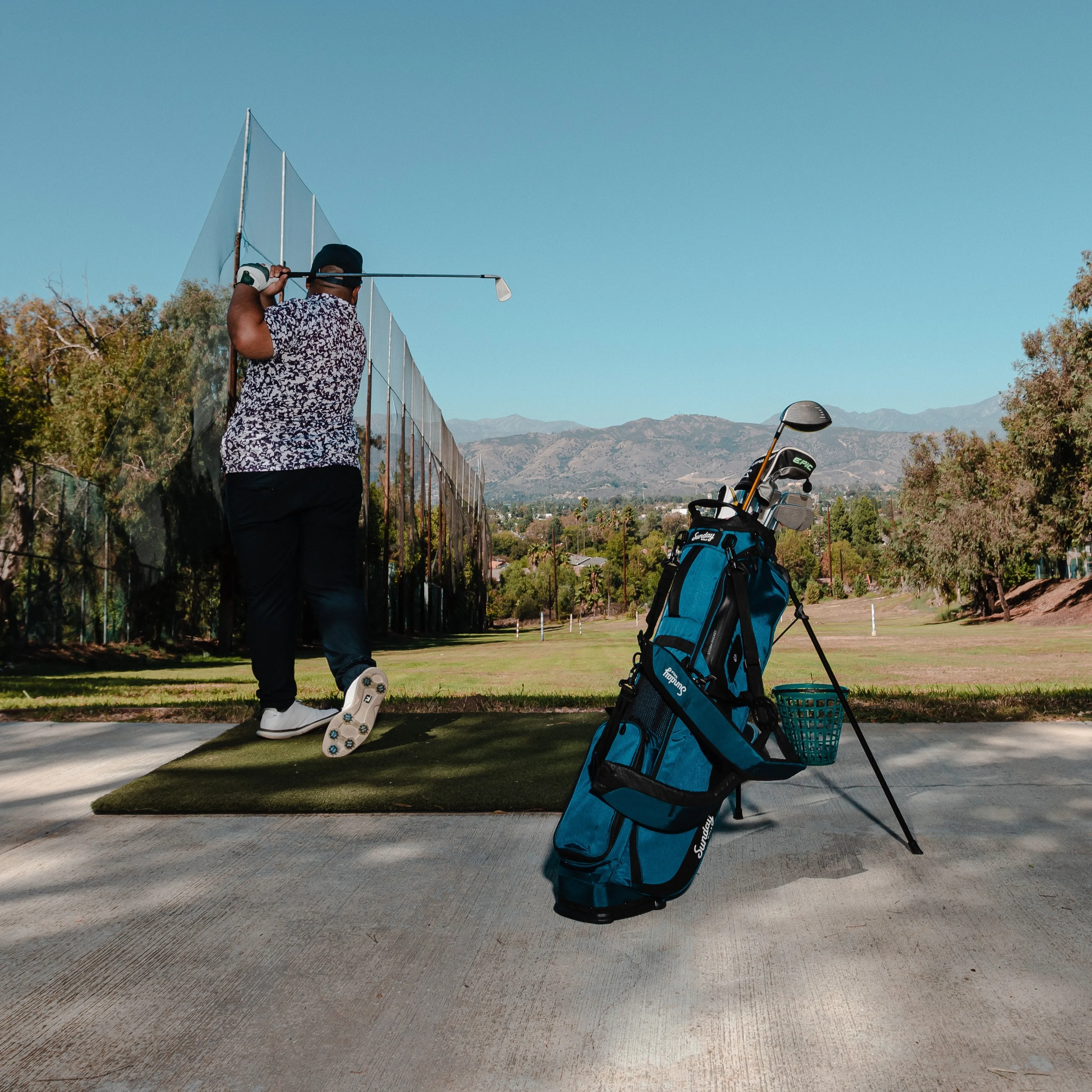 Sunday Golf EL CAMINO BAG | Cobalt Blue