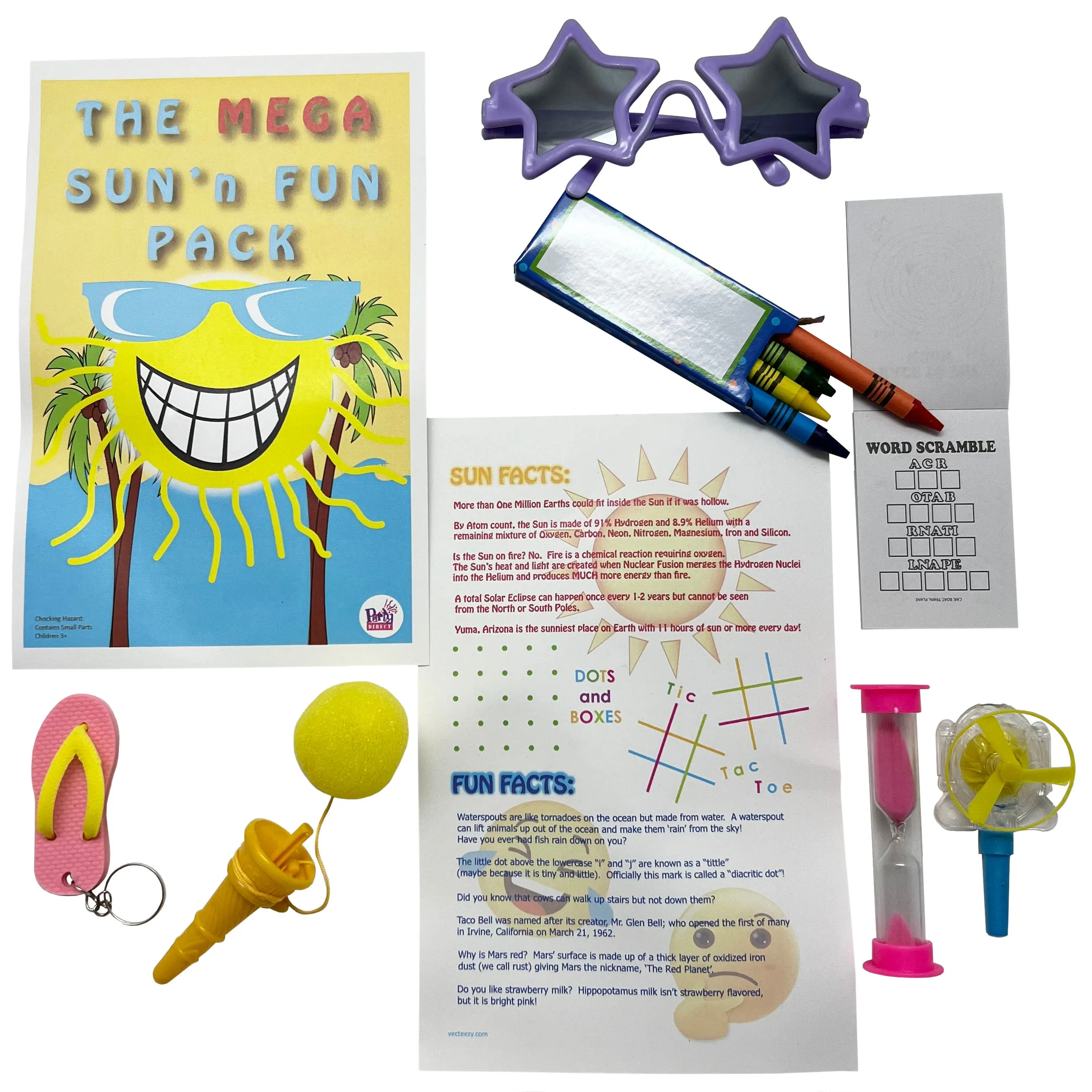 Sun'N Fun Mega Favor Bag - 50/Case