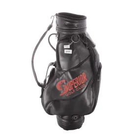 Superior Golf Second Hand Cart Bag - Black/Red