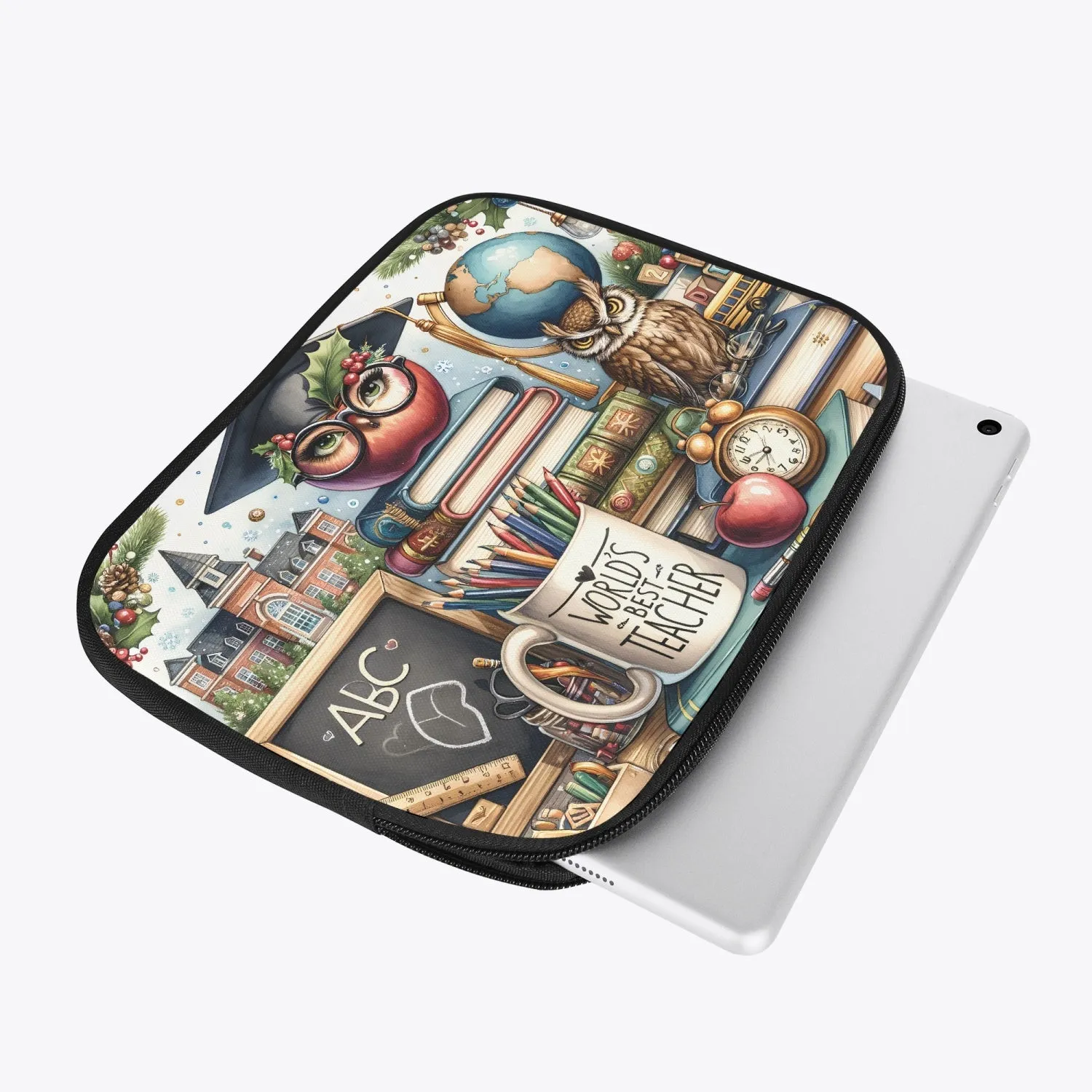 Tablet Sleeve - Worlds Best Teacher, awd-660