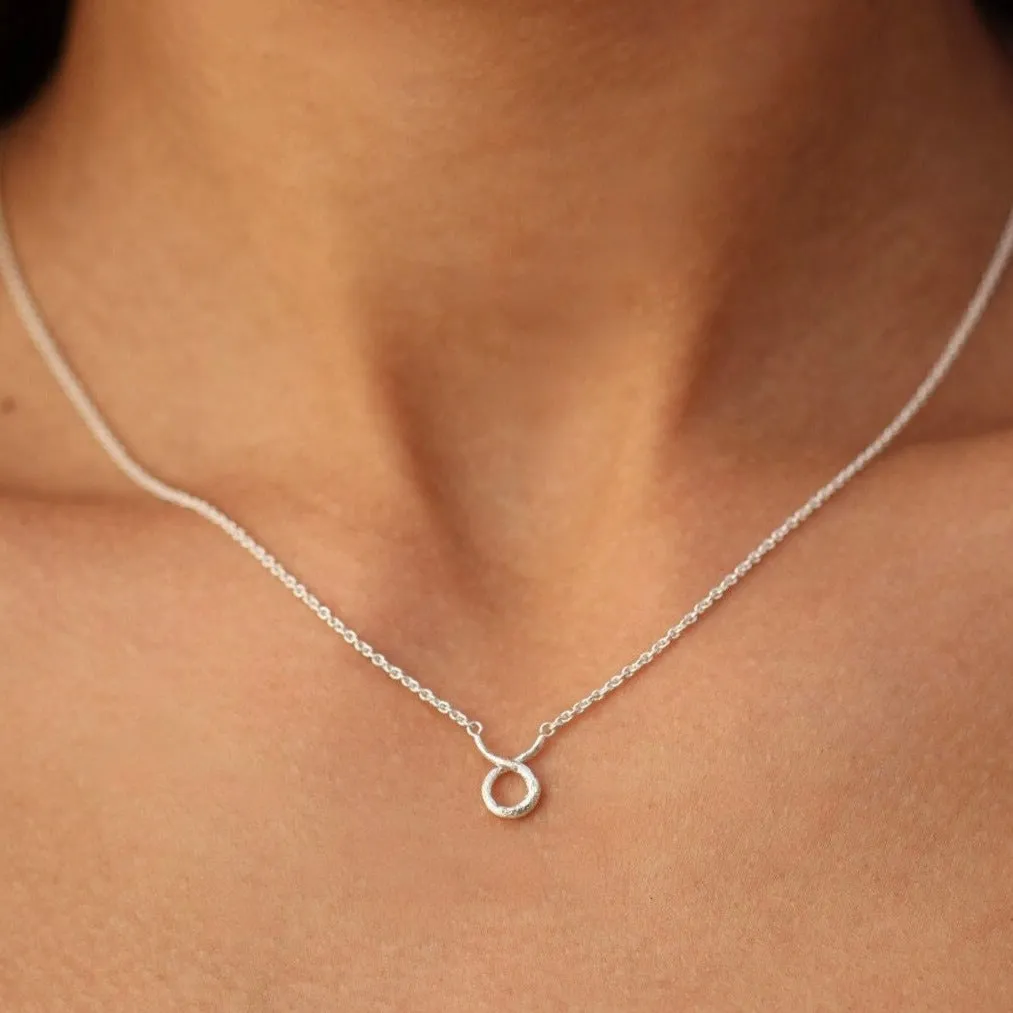 Taurus Silver Necklace