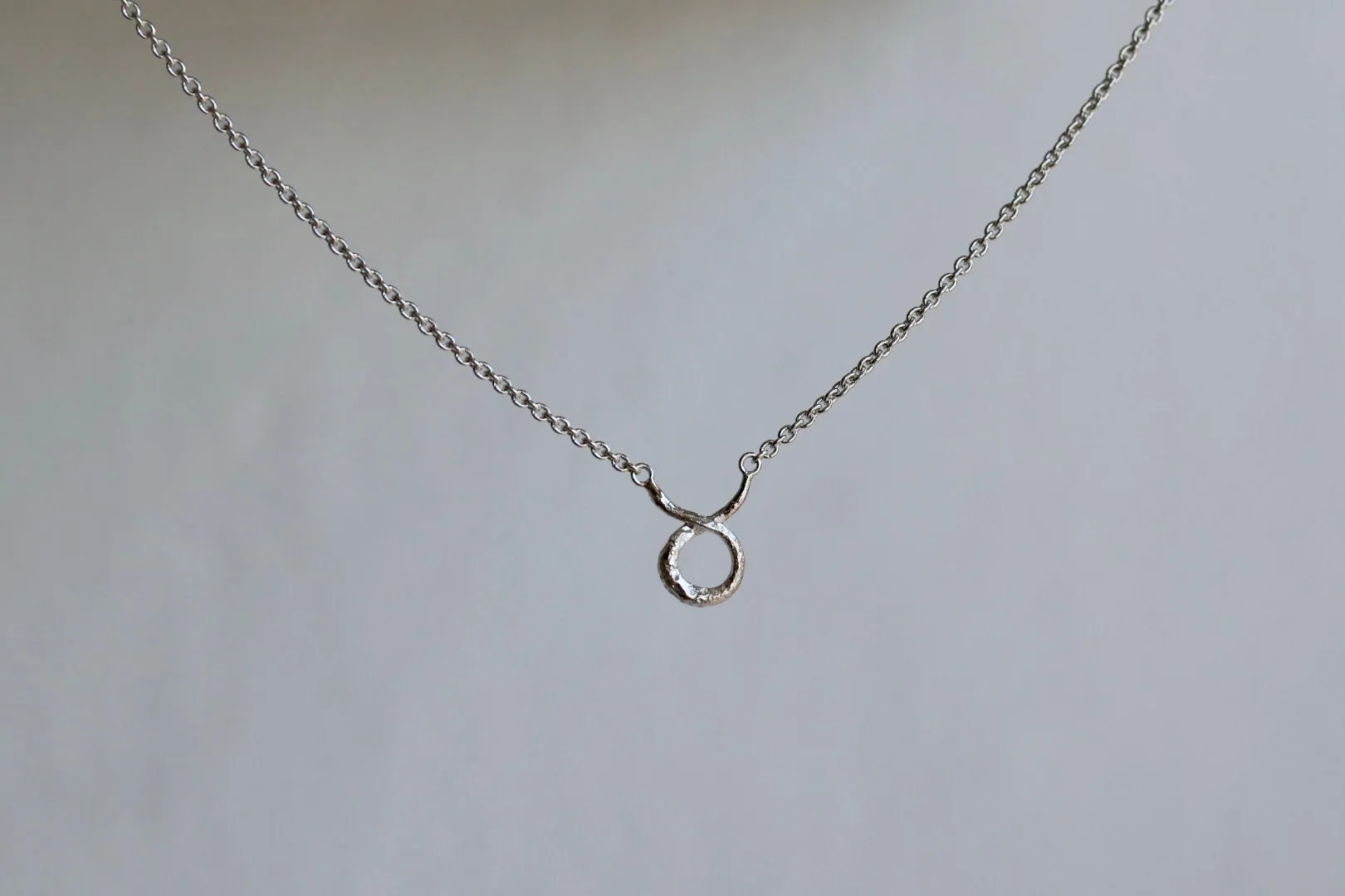 Taurus Silver Necklace